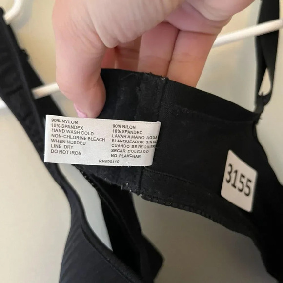 Delta Burke Womens Black Push Up Bra 38DD Lined Underwired Padded - Picture 7 of 8